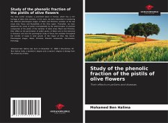 Study of the phenolic fraction of the pistils of olive flowers - Ben Halima, Mohamed