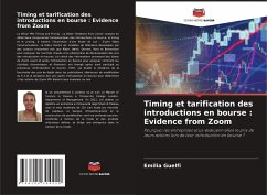 Timing et tarification des introductions en bourse : Evidence from Zoom - Guelfi, Emilia