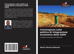 Convergenza sulla politica di integrazione economica della SADC - Masosa Makanda, Nestor