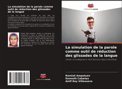 La simulation de la parole comme outil de réduction des glissades de la langue - Ampatuan, Ramlah;Cabañas, Kenneth;Villanueva, Anilf Rey