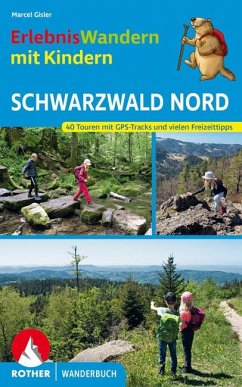 Cover ErlebnisWandern mit Kindern Schwarzwald Nord