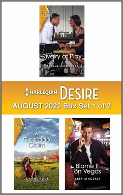 Harlequin Desire August 2022 - Box Set 1 of 2 (eBook, ePUB) - Gonzalez, Nadine; Rock, Joanne; Sinclair, Kira