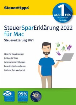 SteuerSparErklärung 2022 (für Steuerjahr 2021) Mac (Download für Mac)