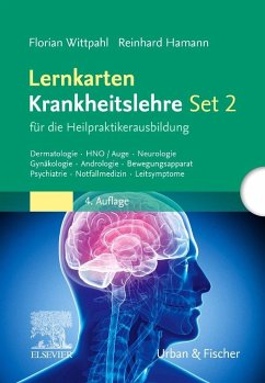 Lernkarten Krankheitslehre Set 2 für die Heilpraktikerausbildung - Wittpahl, Florian;Hamann, Reinhard