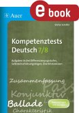 Kompetenztests Deutsch 7-8 (eBook, PDF)