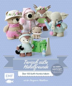 Tierisch süße Häkelfreunde - Amigurumi-Kleidung häkeln mit der Designerin Madelenón (eBook, ePUB)