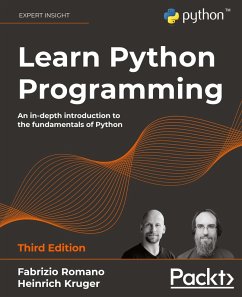 Learn Python Programming - Romano, Fabrizio; Kruger, Heinrich