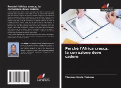 Perché l'Africa cresca, la corruzione deve cadere - Yohane, Thomas Ezala