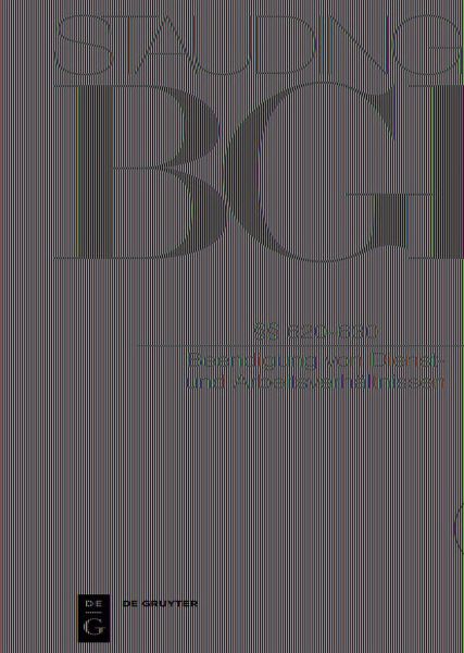 Staudingers Kommentar BGB Vorbem §§ 620-630 (Beendigung von Dienst- und Arbeitsverhältnissen) Staudingers Kommentar BGB Vorbem §§ 620-630 (Beendigung von Dienst- und Arbeitsverhältnissen)