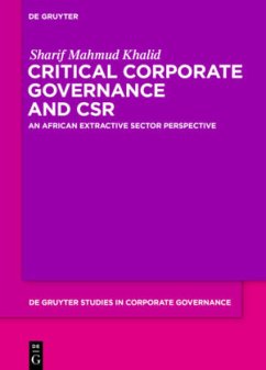 Cover Critical Corporate Governance and CSR
