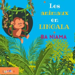 Cover Les animaux en lingala pour enfants