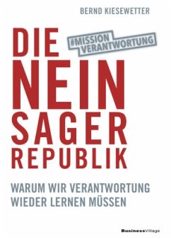 Die Neinsager-Republik - Kiesewetter, Bernd
