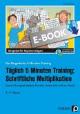 Tägl. 5 Minuten Training: Schriftl. Multiplikation (eBook, PDF)