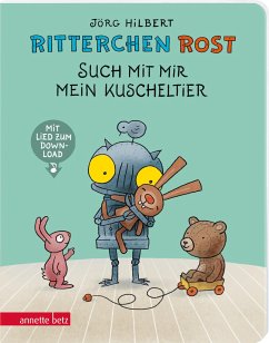 Ritterchen Rost - Such mit mir mein Kuscheltier: Pappbilderbuch (Ritterchen Rost) (Mängelexemplar) - Hilbert, Jörg
