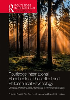 Cover Routledge International Handbook of Theoretical and Philosophical Psychology (eBook, PDF)