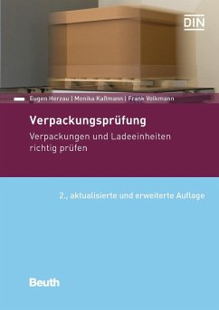 Verpackungsprüfung in der Praxis - Herzau, Eugen;Kaßmann, Monika;Volkmann, Frank