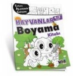 EAG Hayvanlar Boyama Kitabi 4-6 Yas