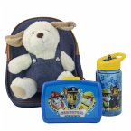 Plüschrucksack Danny Dog Boy mit Brotdose und Trinkflasche