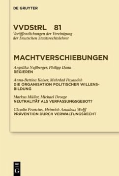 Cover Machtverschiebungen