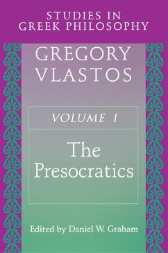 Studies in Greek Philosophy, Volume I (eBook, PDF) - Vlastos, Gregory