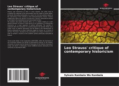 Leo Strauss' critique of contemporary historicism - Kambala Wa Kambala, Sylvain