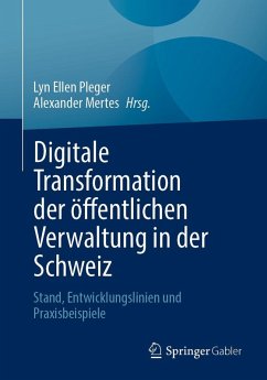 Cover Digitale Transformation der öffentlichen Verwaltung in der Schweiz
