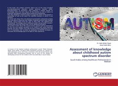 Assessment of knowledge about childhood autism spectrum disorder