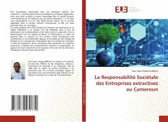 La Responsabilité Sociétale des Entreprises extractives au Cameroun - NANGA MBALA, Jean Claver