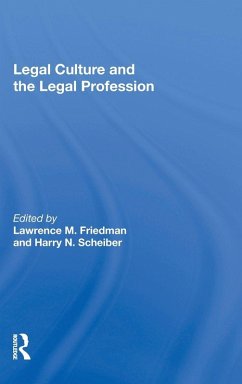 Cover Legal Culture And The Legal Profession