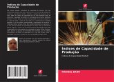 Índices de Capacidade de Produção Índices de Capacidade de Produção