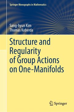 Structure and Regularity of Group Actions on One-Manifolds (eBook, PDF) - Kim, Sang-hyun; Koberda, Thomas