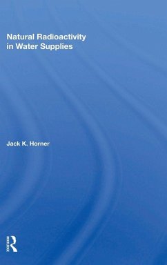 Natural Radioactivity In Water Supplies Cover Natural Radioactivity In Water Supplies
