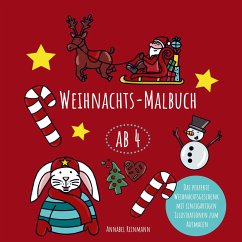 Weihnachtsmalbuch ab 4 - Reinmann, Annabel