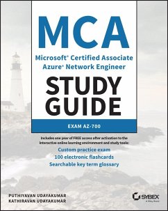 MCA Microsoft Certified Associate Azure Network Engineer Study Guide - Udayakumar, Puthiyavan; Udayakumar, Kathiravan