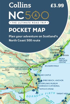NC500 Pocket Map - Collins Maps
