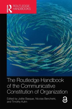 Cover The Routledge Handbook of the Communicative Constitution of Organization