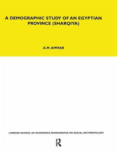 A Demographic Study of an Egyptian Province (Sharquiya) - Ammar, A M