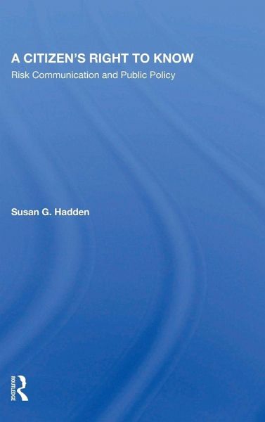 A Citizen's Right To Know