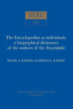 Encyclopedists as Individuals - Kafker, Frank A; Kafker, Serena L