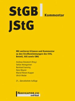 StGB/JStG Kommentar - Heimgartner, Stefan;Isenring, Bernhard;Maurer, Hans