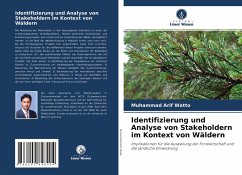 Identifizierung und Analyse von Stakeholdern im Kontext von Wäldern - Watto, Muhammad Arif