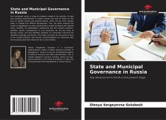 State and Municipal Governance in Russia - Golubosh, Olesya Sergeyevna