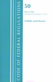 Code of Federal Regulations, Title 50 Wildlife and Fisheries 17.95(b), Revised as of October 1, 2021