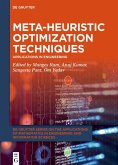 Meta-heuristic Optimization Techniques (eBook, ePUB)