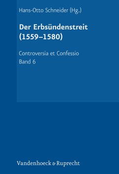 Der Erbsündenstreit (1559-1580) (eBook, PDF) - Dingel, Irene