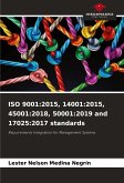 ISO 9001:2015, 14001:2015, 45001:2018, 50001:2019 and 17025:2017 standards