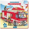 Trötsch Pappenbuch Puzzlebuch Feuerwehr - Bild 1