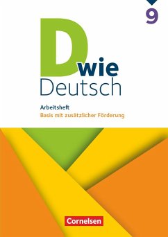 D wie Deutsch 9. Schuljahr. Arbeitsheft mit Lösungen - Grünes, Sven