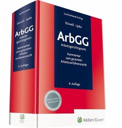 Cover ArbGG - Arbeitsgerichtsgesetz - Kommentar