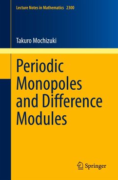 Periodic Monopoles and Difference Modules - Mochizuki, Takuro